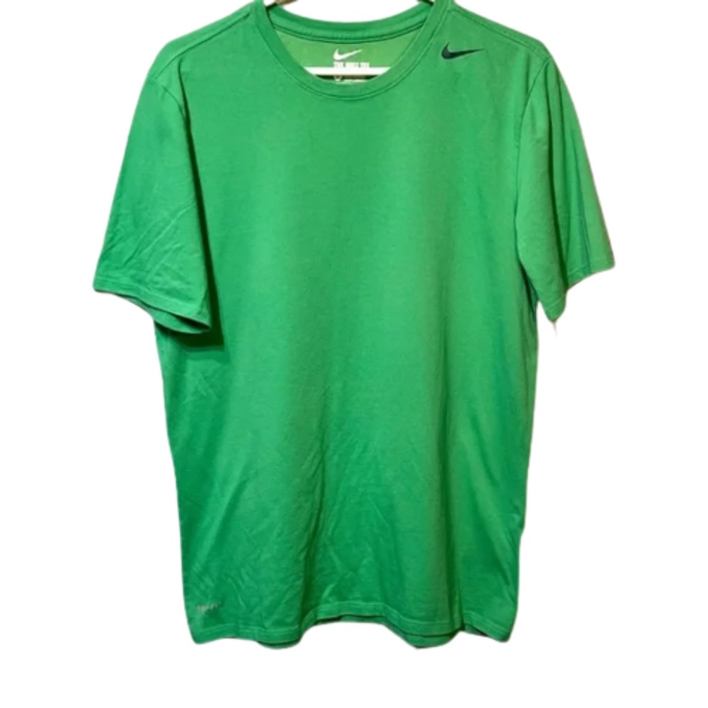 Mens Green Nike T Shirt, Size Large